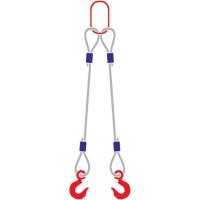 Строп канатный 2СК,  с 2 крюками 1,25Т x 3М