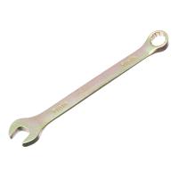 Ключ комбинированный, 9 мм, желтый цинк Сибртех по ценам производителя в Уфе с доставкой по всей России
