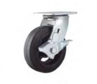 Колесо большегрузное поворотное SCdb 85 250 мм обрезиненное с тормозом (N) по ценам производителя в Уфе с доставкой по всей России