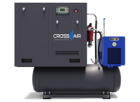 Винтовой компрессор с осушителем CrossAir CA22-8GA-500DRY (IP23) по ценам производителя в Уфе с доставкой по всей России