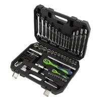 Набор инструментов 89 предметов, CrV 1/2", 1/4" Сибртех по ценам производителя в Уфе с доставкой по всей России