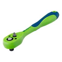 Ключ-трещотка 3/8", CrV, 72 зуба, с быстрым сбросом Сибртех по ценам производителя в Уфе с доставкой по всей России