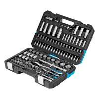 Набор инструментов, 1/4", 1/2", CrV, 120 зубьев, 109 предметов Gross по ценам производителя в Уфе с доставкой по всей России