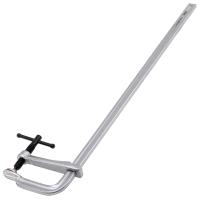 Струбцина F-образная, 120x600мм, кованая Denzel по ценам производителя в Уфе с доставкой по всей России