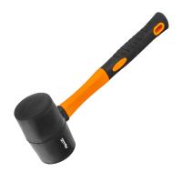 Киянка резиновая, 680 г, черная резина, фибергласовая рукоятка Sparta по ценам производителя в Уфе с доставкой по всей России
