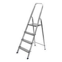 Стремянка, 4 ступени, алюминиевая, Сибртех по ценам производителя в Уфе с доставкой по всей России