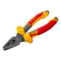 Плоскогубцы комбинированные, диэлектрические трехкомпонентные рукоятки до 1000 В, 165 мм Denzel по ценам производителя в Уфе с доставкой по всей России