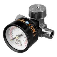 Регулятор давления с манометром для краскораспылителя K1500, 12 бар, 1/4" Denzel купить в Москве с доставкой по всей России | ProtosMarket.ru