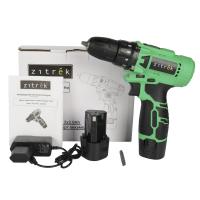 Дрель-шуруповерт аккумуляторная Zitrek Green 12-Li Plus, 12В, 2x2.0Ач по ценам производителя в Уфе с доставкой по всей России