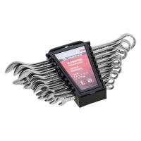 Набор ключей комбинированных, 6-22 мм, 9 шт, CrV, полированный хром Matrix по ценам производителя в Уфе с доставкой по всей России