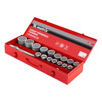 Набор торцевых головок 3/4", головки 19 х 50 мм, 20 предметов, в метал. боксе Matrix по ценам производителя в Уфе с доставкой по всей России