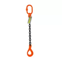 1,5т 2м Строп OCALIFT 1СЦ цепной т8 G80 с самозакрывающимся крюком цепь глазированная