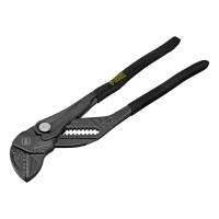 Клещи переставные, кнопочный механизм, обливные рукоятки, сантехнические, 250 мм Denzel по ценам производителя в Уфе с доставкой по всей России