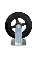 Колесо большегрузное неповоротное FCd 80 200 мм обрезиненное (N) по ценам производителя в Уфе с доставкой по всей России