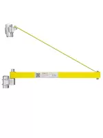 Штанга поворотная для подвеса мини тали на строительные леса 750мм