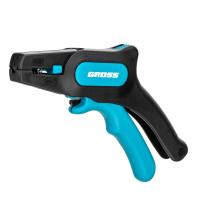 Щипцы для зачистки электропроводов 0.2-6 мм2 (10-24 AWG) лезвие: нержавеющая сталь Gross по ценам производителя в Уфе с доставкой по всей России