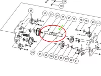Вал для каретки на ТЭЦ 1т на двутавр шириной до 178мм купить в Москве с доставкой по всей России | ProtosMarket.ru
