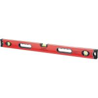 Уровень алюминиевый, 1500 мм, 3 глазка, ударопрочные заглушки, двухкомпонентные ручки Matrix ProFI по ценам производителя в Уфе с доставкой по всей России