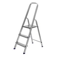 Стремянка, 3 ступени, алюминиевая, Сибртех по ценам производителя в Уфе с доставкой по всей России
