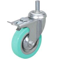 Колесо аппаратное поворотное SCtgb 93 75 мм с болтом и тормозом (N) по ценам производителя в Уфе с доставкой по всей России