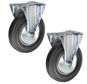 Колесо неповоротное резина FC 63 160 мм (F) по ценам производителя в Уфе с доставкой по всей России