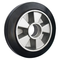 Колесо Алюминий резина  200х50