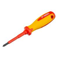 Отвертка Insulated, PH1 x 75 мм, CrMo, до 1000 В, двухкомпонентная рукоятка Matrix Professional по ценам производителя в Уфе с доставкой по всей России