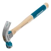 Молоток-гвоздодер, 450 г, угол 45, магнит, обрезиненная рукоятка American hickory GROSS по ценам производителя в Уфе с доставкой по всей России