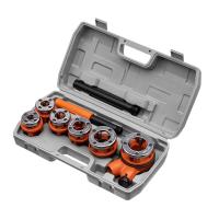 Набор клуппов 1/4-3/8-1/2-3/4-1-1.25", плашкодержатель с трещоткой, 9 предметов Sparta по ценам производителя в Уфе с доставкой по всей России