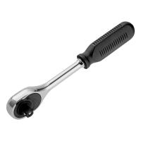 Ключ-трещотка 1/2", 45 зубьев, с быстрым сбросом, CrV, хром Сибртех по ценам производителя в Уфе с доставкой по всей России