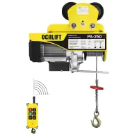 Мини таль передвижная OCALIFT PA-250 125/250кг 12м 220в, радиоуправление купить в Москве с доставкой по всей России | ProtosMarket.ru