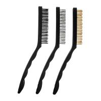 Набор щеток, 3 шт, металлические с пластмассовой ручкой, большие Matrix по ценам производителя в Уфе с доставкой по всей России