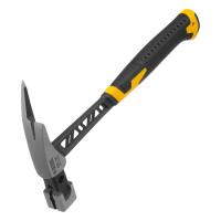 Молоток кровельщика 600 г, цельнокованый, боек с магнитом, двухкомп. обрезин. рук-ка Denzel по ценам производителя в Уфе с доставкой по всей России