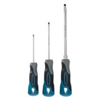 Набор отверток SL, 3 шт, S2, трехкомпонентная рукоятка Gross по ценам производителя в Уфе с доставкой по всей России