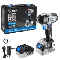 Гайковерт аккумуляторный бесщеточный DEKO ZKIS, 20В, 2*4.0Ач, 420 Нм, в кейсе купить в Москве с доставкой по всей России | ProtosMarket.ru