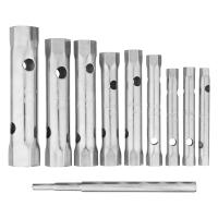 Набор ключей трубчатых торцевых, 6 - 22 мм, вороток, оцинкованные, 9 шт. Sparta по ценам производителя в Уфе с доставкой по всей России