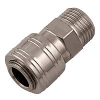 Муфта универсальная быстросъемная ("мама") внешняя резьба 1/2, 1 шт, Stels по ценам производителя в Уфе с доставкой по всей России