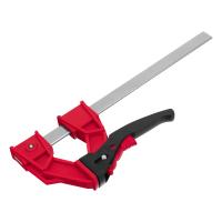 Струбцина реечная быстрозажимная, усиленная, пластиковый корпус рычажно-храповой механизм 300 х 100 х 456 мм, штанга 5 х 22 мм Matrix по ценам производителя в Уфе с доставкой по всей России