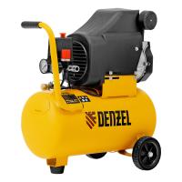 Компрессор воздушный DLC1300/24 безмасляный 1.3 кВт, 24 литра, 206 л/мин Denzel