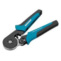 Клещи (пресс-клещи) для обжима наконечников электропроводов с сечением 0.25-8 мм2 Gross по ценам производителя в Уфе с доставкой по всей России