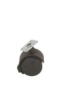 Колесо мебельное поворотное TWPB 50 50 мм с площадкой и тормозом по ценам производителя в Уфе с доставкой по всей России