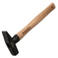 Молоток слесарный, 400 г, кованый квадратный боек, буковая рукоятка Denzel по ценам производителя в Уфе с доставкой по всей России