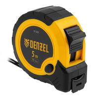 Рулетка 5м х 19мм, двухкомп. корпус, кнопка-пауза Denzel по ценам производителя в Уфе с доставкой по всей России