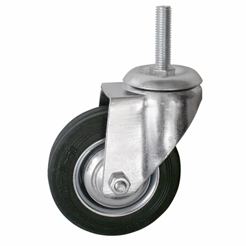 Колесо поворотное SCt 97 85 мм резина с болтом (F) купить в Москве с доставкой по всей России | ProtosMarket.ru