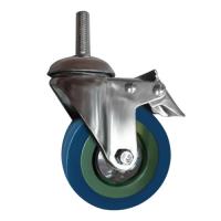 Аппаратная колесная опора с протектором на шинке SCtgb 93 PVC по ценам производителя в Уфе с доставкой по всей России