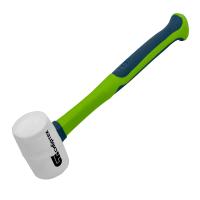 Киянка резиновая, 225 г, белая резина, фибергласовая рукоятка Сибртех по ценам производителя в Уфе с доставкой по всей России