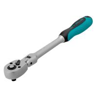 Ключ-трещотка шарнирный 1/4", СrV, 72 зуба, с быстрым сбросом, матовый хром Stels по ценам производителя в Уфе с доставкой по всей России