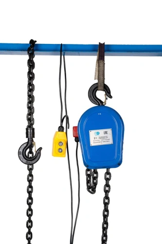 Таль стационарная  2т 12м 380В электрическая цепная TOR DHS (серия J) по ценам производителя в Уфе с доставкой по всей России