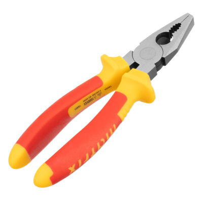 Плоскогубцы комбинированные, Insulated, 180 мм, двухкомпонентные рукоятки Matrix Professional по ценам производителя в Уфе с доставкой по всей России