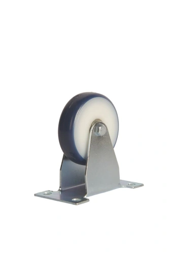 Колесо аппаратное неповоротное FCv 93 75 мм (синяя резина) по ценам производителя в Уфе с доставкой по всей России